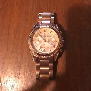 Michael Kors MK5263 rose gold watch